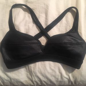 Vitamin A Neoplex Black Bianca Bikini Top